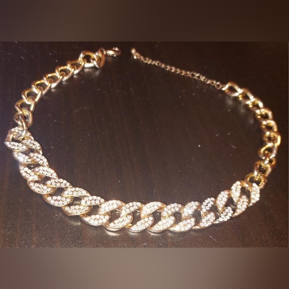 Gold Plated Gourmet Chunky Cuban Chain Necklace - Picture 3 of 5
